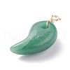 Natural Mixed Stone Pendants PALLOY-JF01123-4