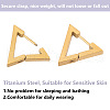 ANATTASOUL 12Pcs 6 Style Stainless Steel Hoop Earrings for Women EJEW-AN0004-42-3