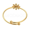 Daisy Enamel Finger Rings RJEW-M023-01G-3