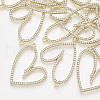 Alloy Rhinestone Pendants PALLOY-T071-034-1