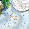 Unicraftale Ion Plating(IP) 304 Stainless Steel Earring Hooks STAS-UN0058-41G-2