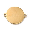 Ion Plating(IP) 304 Stainless Steel Connector Charms STAS-A086-11G-2