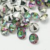 Imitation Taiwan Acrylic Rhinestone Pointed Back Cabochons GACR-A003-3mm-M-3