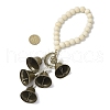 Natural Wood Beads Door Hanging HJEW-JM03357-3