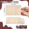Unfinished Beech Wooden Blank Slices WOOD-WH0124-47B-2