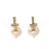 Mother's Day Jewellery Natural Pearl Ear Studs EJEW-L099-09G-4