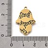 304 Stainless Steel Enamel Charms STAS-K256-26B-G-3