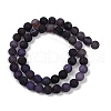 Natural Druzy Agate Beads Strands G-NH0024-A05-8mm-4