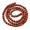 Natural Red Jasper Beads Strands G-C179-A4mm-04-3