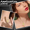 Beebeecraft 1Pc Brass Pendants NJEW-BBC0001-18R-5