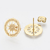 304 Stainless Steel Stud Earring Findings STAS-S079-37A-2