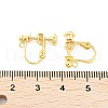 316 Stainless Steel Clip-on Earring Findings X-STAS-K274-09G-3