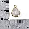 Natural Sunstone Faceted Pendants G-U019-05G-10-3