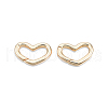Brass Spring Gate Rings KK-N232-443LG-1