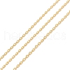 Brass Cable Chains CHC-O001-13G-1