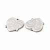Non-Tarnish 304 Stainless Steel Pendants STAS-F290-24P-2
