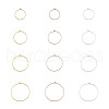 Craftdady Brass Wine Glass Charm Rings KK-CD0001-05-16