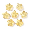 Transparent Spray Painted Glass Beads X1-GLAA-NH0003-01D-1