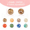 160Pcs 8 Colors Opaque Acrylic Beads SACR-PJ0001-03-13