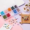 400Pcs 10 Colors Electroplate Glass Beads Strands EGLA-YW0001-15-5