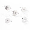 Tarnish Resistant 304 Stainless Steel Stud Earring Findings STAS-E025-1A-1