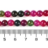 Natural Striped Agate/Banded Agate Beads Strands G-Z060-A01-A17-4
