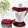 Tassel PET Polyester Ribbon Trim OCOR-WH0082-230C-4