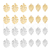 Unicraftale 24Pcs 4 Style 304 Stainless Steel Pendants STAS-UN0048-31-1