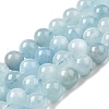 Natural Aquamarine Beads Strands G-I349-A01-01C-1