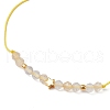 Natural Round Mixed Gemstone Beads Braided Bead Bracelets for Women BJEW-JB11655-5