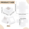 Square Kraft Paper Storage Gift Boxes CON-WH0095-100A-01-2