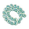 UV Plating Handmade Lampwork Beads LAMP-R004-03B-2