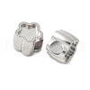 304 Stainless Steel European Beads STAS-D307-04C-P-2