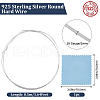 Beebeecraft 925 Sterling Silver Wires STER-BBC0006-69A-2
