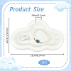 Cloud Shape Ceramic Jewelry Plate AJEW-WH0518-28-2
