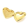 Rack Plating Brass Locket Pendants KK-M263-01G-2