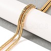 Electroplated Synthetic Non-magnetic Hematite Beads Strands G-H027-G01-02-2