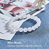 Olycraft Natural White Jade Round Bead Strands G-OC0001-09-4