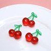 Transparent Resin Imitation Fruit Pendants INS-PW0001-02B-01-1