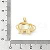 Brass Pendants KK-E791-13G-3