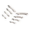 Biyun 100Pcs 4 Style Iron Hair Barrette Findings FIND-BY0001-16-1