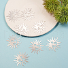 201 Stainless Steel Filigree Pendants STAS-CJ0001-206-6