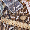 Beebeecraft 10Pcs Natural Rose Quartz No Hole G-BBC0001-16-3