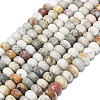 Natural Gobi Agate Beads Strands G-P575-A27-8x5mm-2