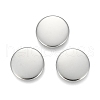 304 Stainless Steel Plain Edge Bezel Cups X-STAS-E460-10S-14MM-2