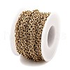 PVD Vacuum Plating 304 Stainless Steel Cable Chains CHS-H026-15G-3