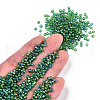 Round Trans. Colors Rainbow Glass Seed Beads X-SEED-A007-3mm-167-5