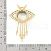 Ion Plating(IP) 304 Stainless Stee Locket Big Pendants STAS-S132-12G-02-3