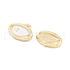 Light Gold Plated Alloy Enamel Charms ENAM-M219-10KCG-02-3