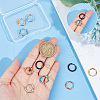 Unicraftale 5 Pairs 5 Colors 304 Stainless Steel Huggie Hoop Earrings for Women EJEW-UN0002-17-4